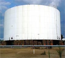 31000m³ sweet water  and fire fighting storage tank in Bandar Abbas Oil Refining Company